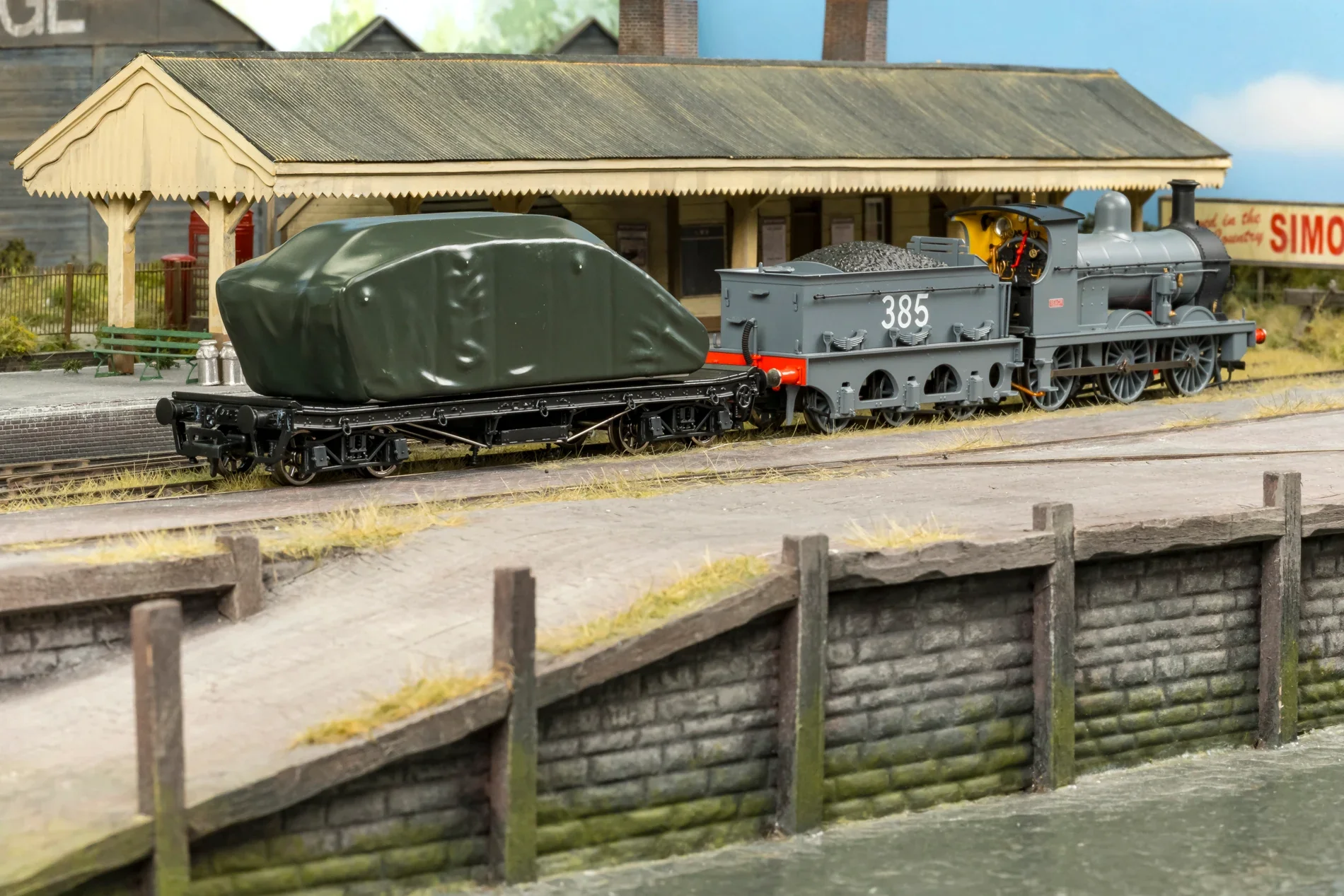 985004 WD 35T Rectank No.12087 Grey (Tank Load) - Image 4