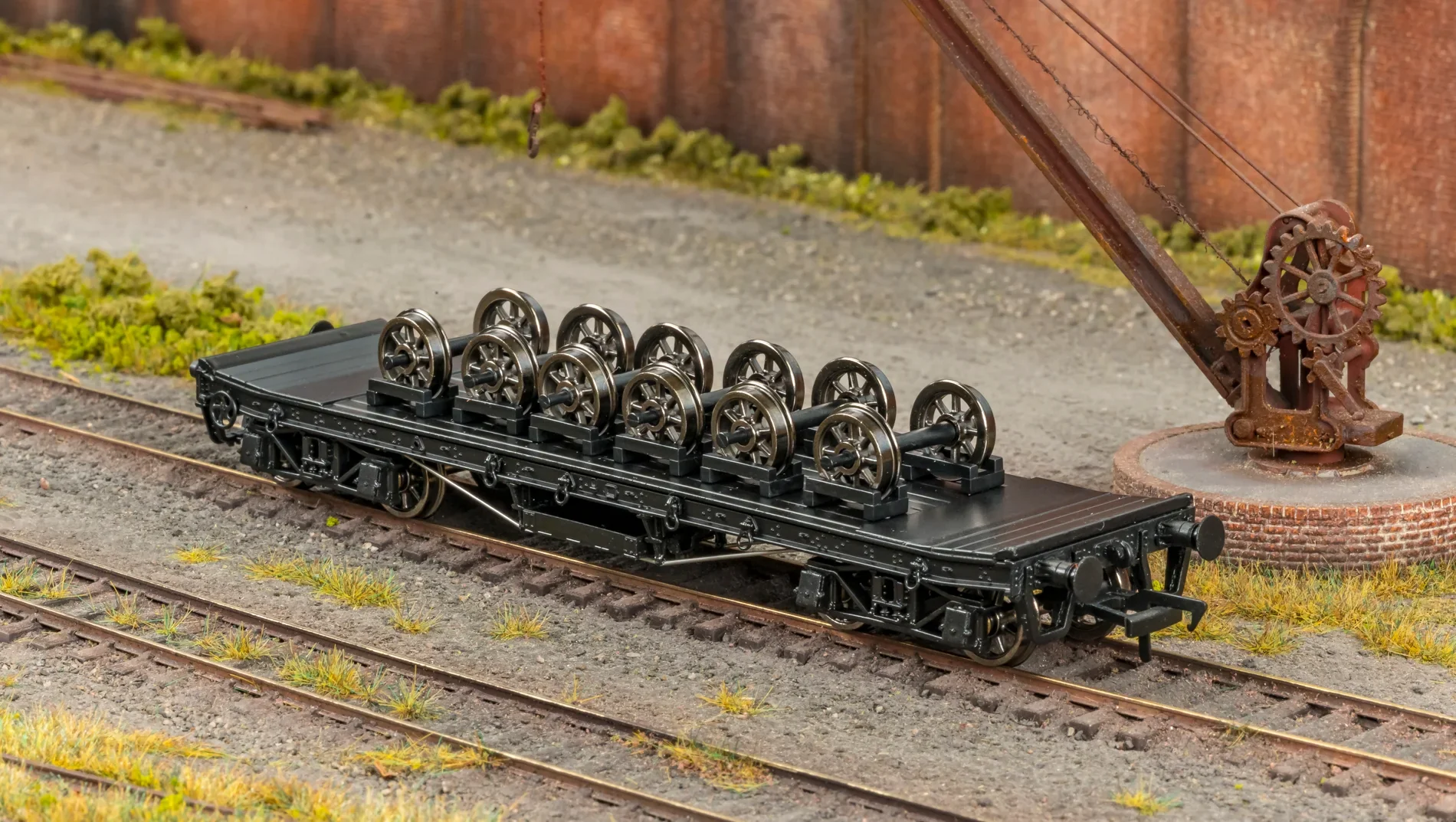 985017 WD 35T Rectank No.AD84029 LMR Green (Wheel Load) - Image 2