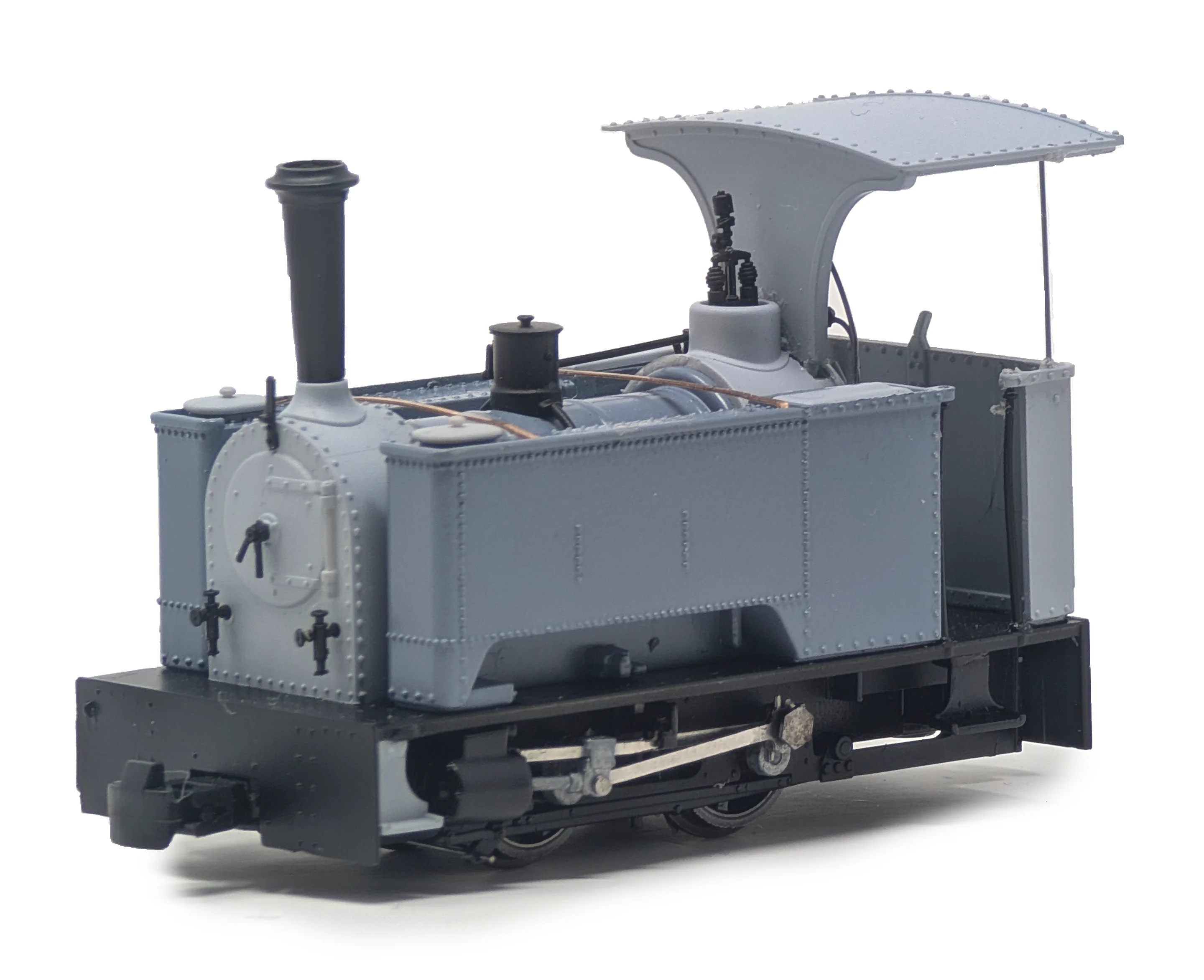 Sirdar Class 0-4-0 Kerr, Stuart & Co. Long-Tank Lined Burnt Orange Steam Locomotive - Image 4