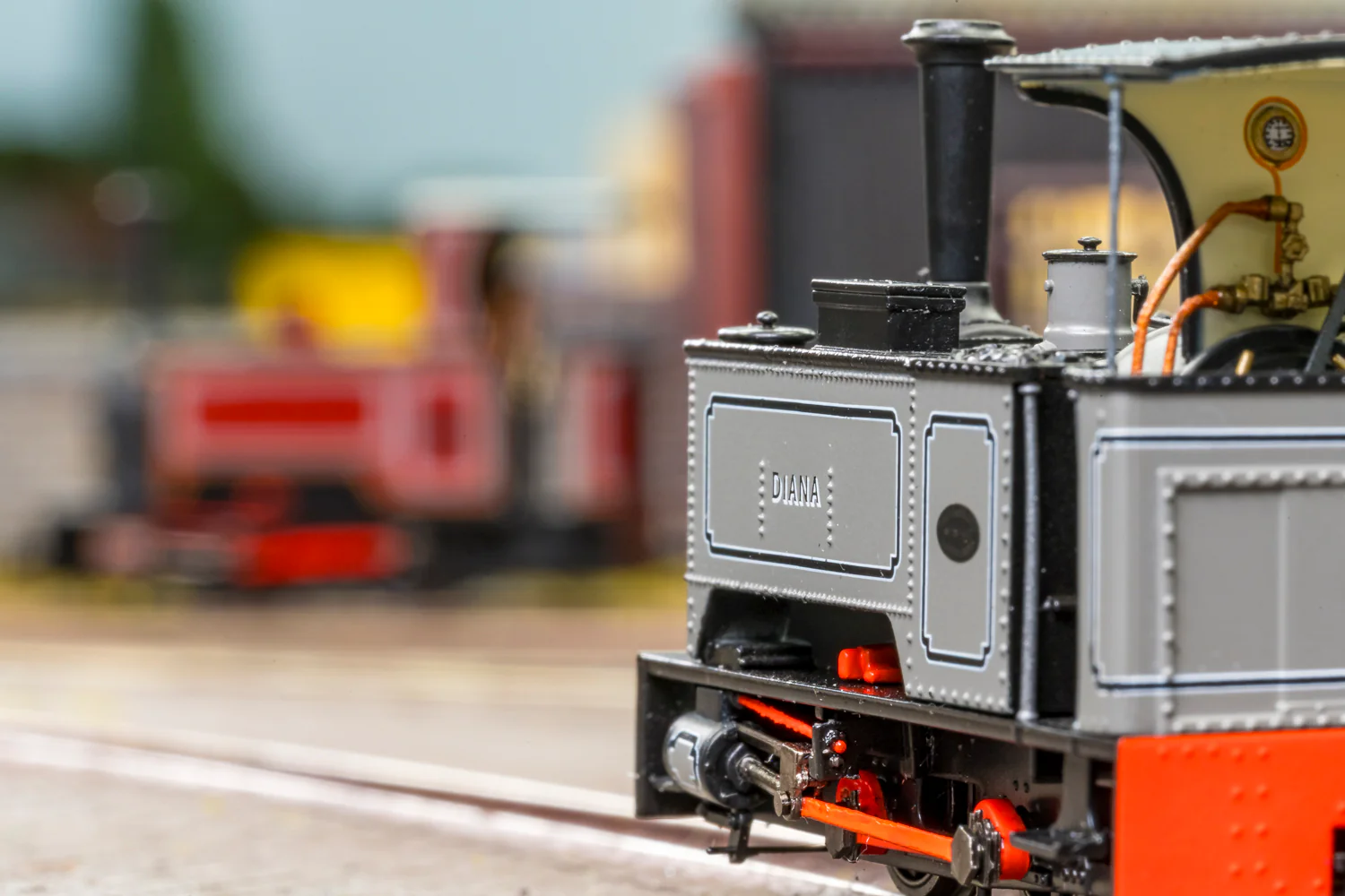 Sirdar Class 0-4-0 Kerr, Stuart & Co. Long-Tank 'Diana’ Lined Grey (As Preserved) Steam Locomotive - DCC Fitted - Image 5