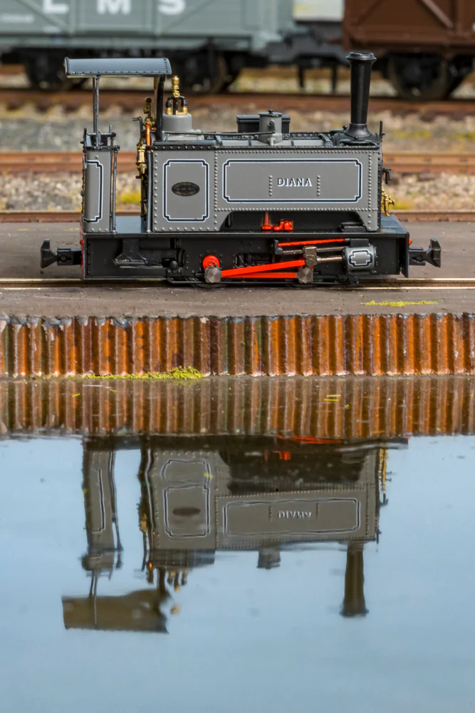 Sirdar Class 0-4-0 Kerr, Stuart & Co. Long-Tank 'Diana’ Lined Grey (As Preserved) Steam Locomotive - DCC Fitted - Image 9