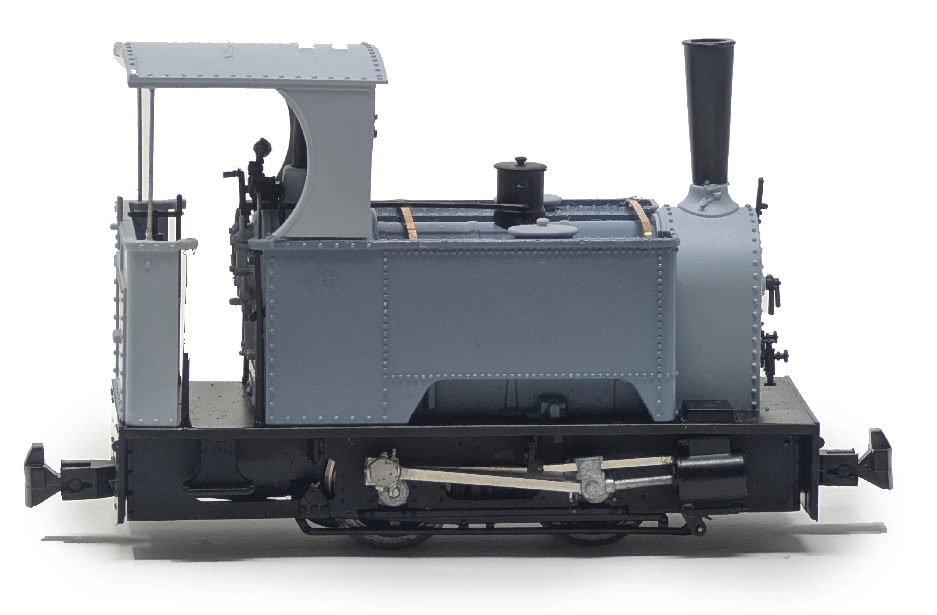 Sirdar Class 0-4-0 Kerr, Stuart & Co. Short-Tank 'What If' - Lined Dark Blue Steam Locomotive - DCC Fitted - Image 4