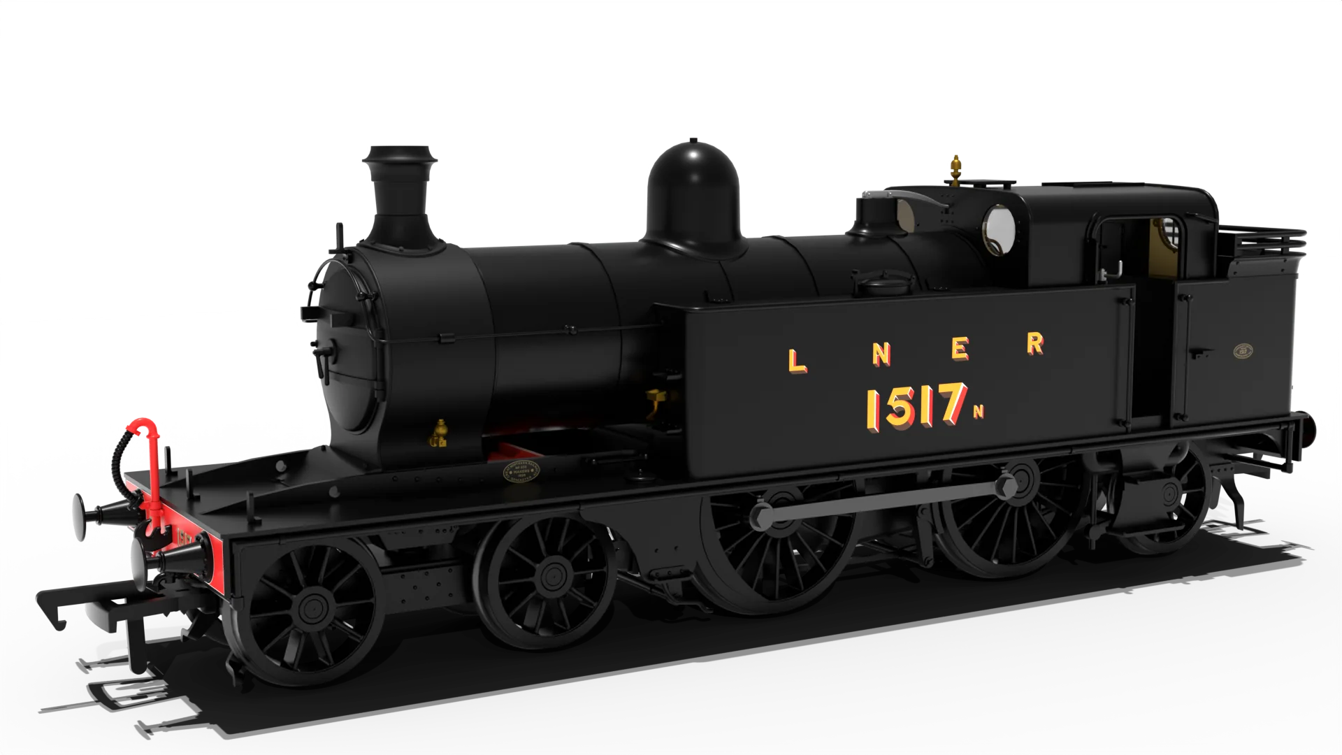 LNER C12 Tank No.1517N L&NER Black Steam Locomotive - DCC Sound