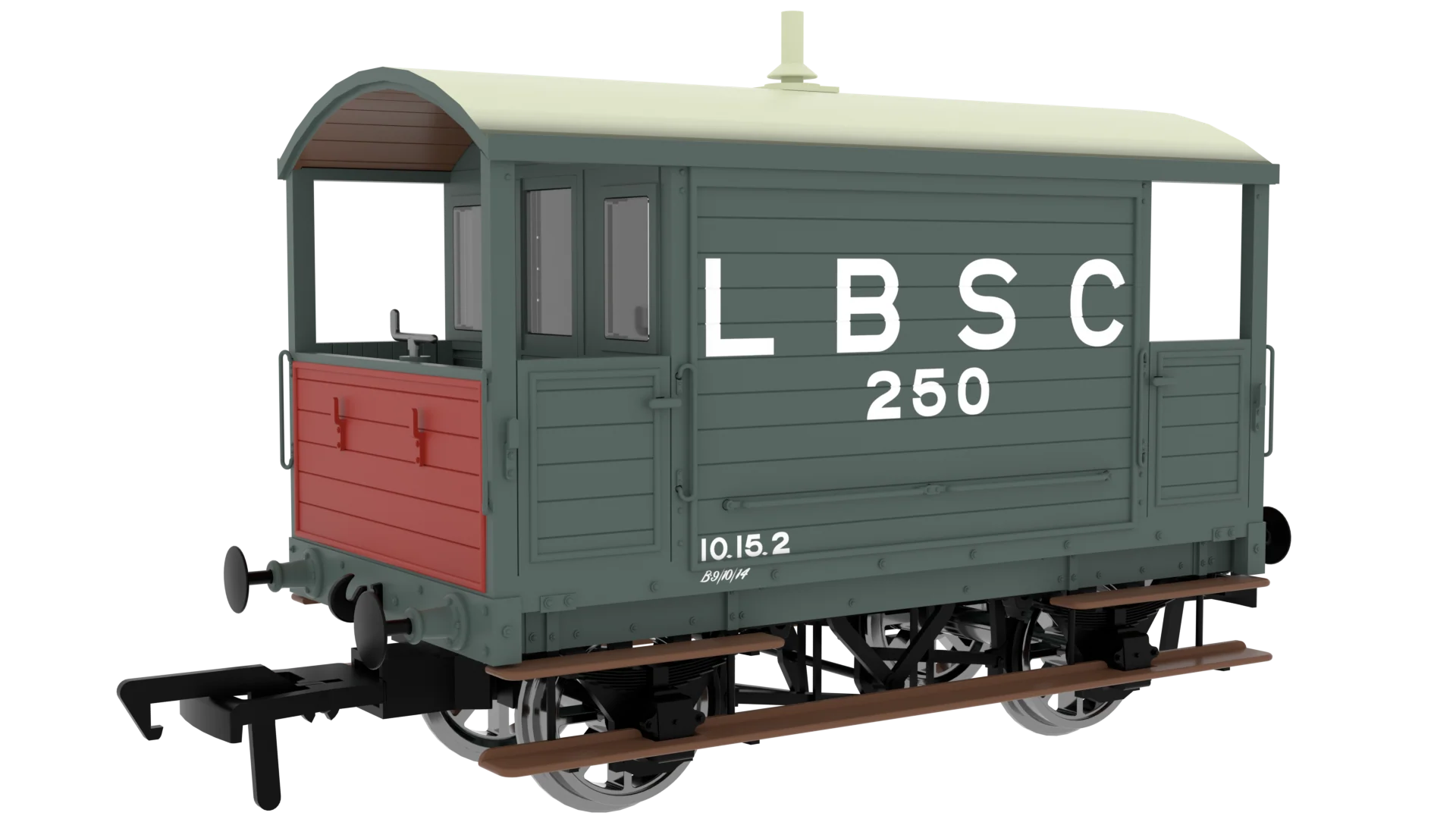 LBSC 4 Wheel Brake Van - LBSC No.250