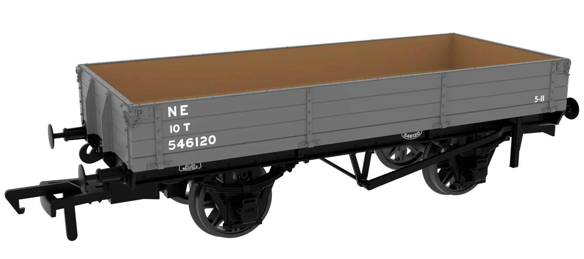 GCR Dia. 6C 3-Plank Open - No. 546120 LNER Grey (post-’36)