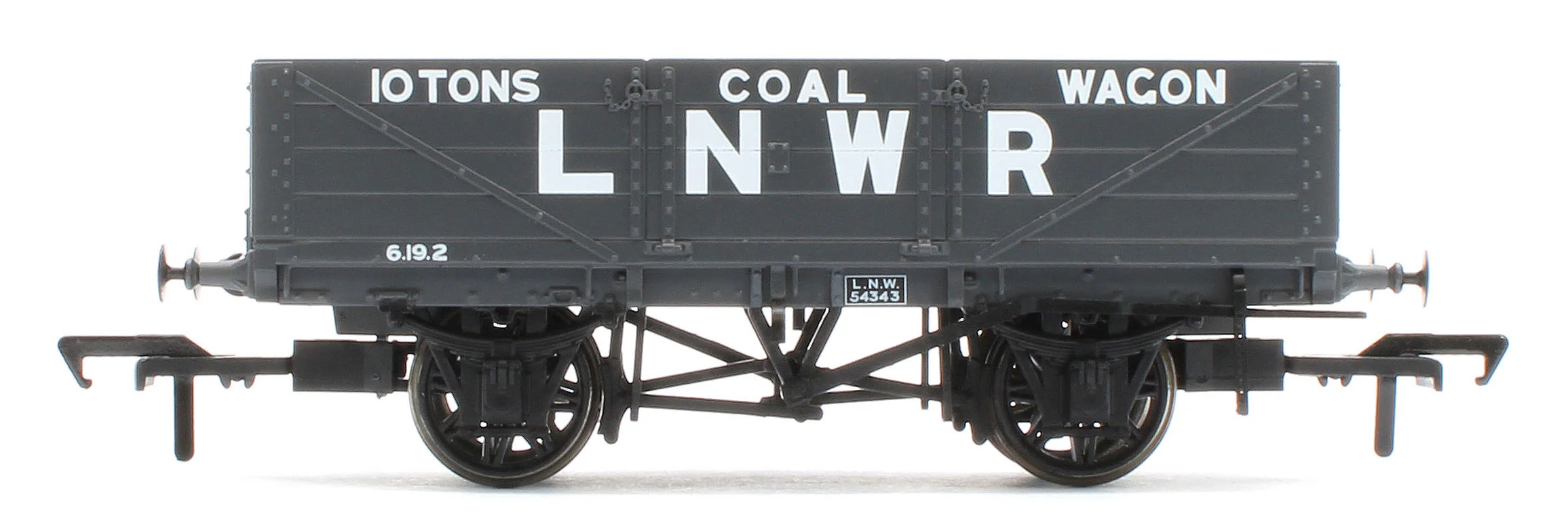 950014 LNWR D90 4-Plank Open LNWR Loco Coal No.54343 - Image 2