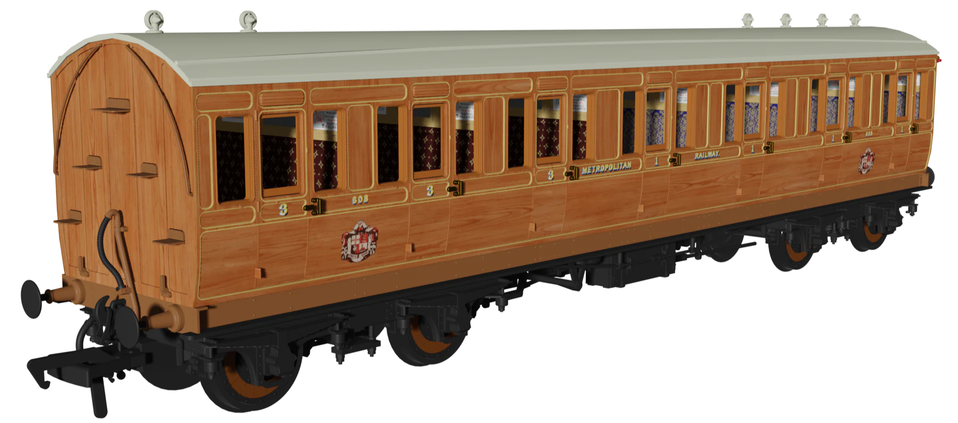 978122 ‘Evolution’ 48’ Metropolitan Railway Teak Composite No.608