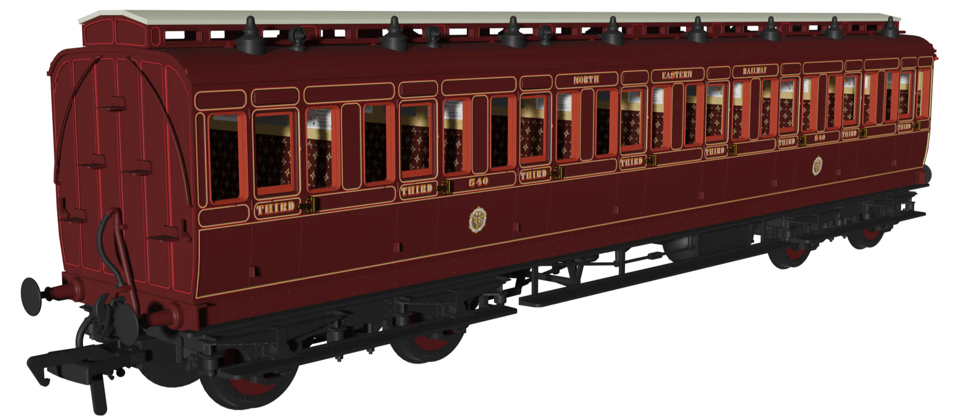 978151 ‘Evolution’ 48’ North Eastern Railway Crimson Lake Third No.540