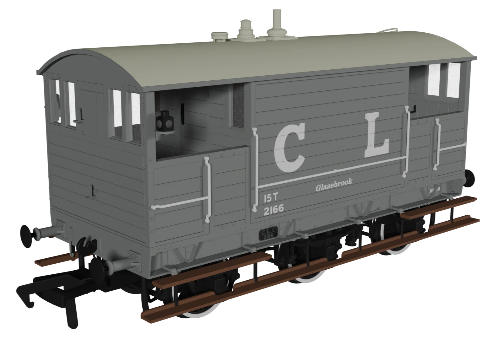 975004 GCR 15T 6w Brake - CLC (Early) Grey No.2166 - Image 2