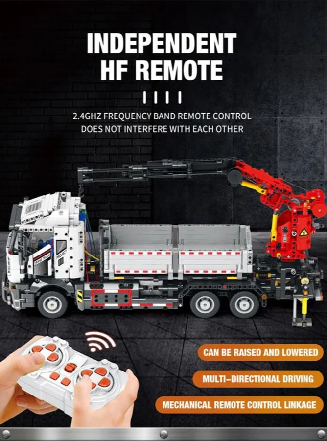 RC Crane Lorry 2328pc Construction Set - Image 3
