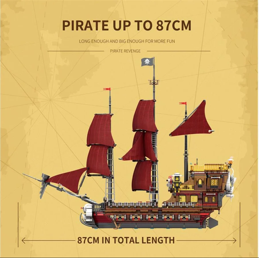 The Pirates 3066pc Construction Set - Image 4