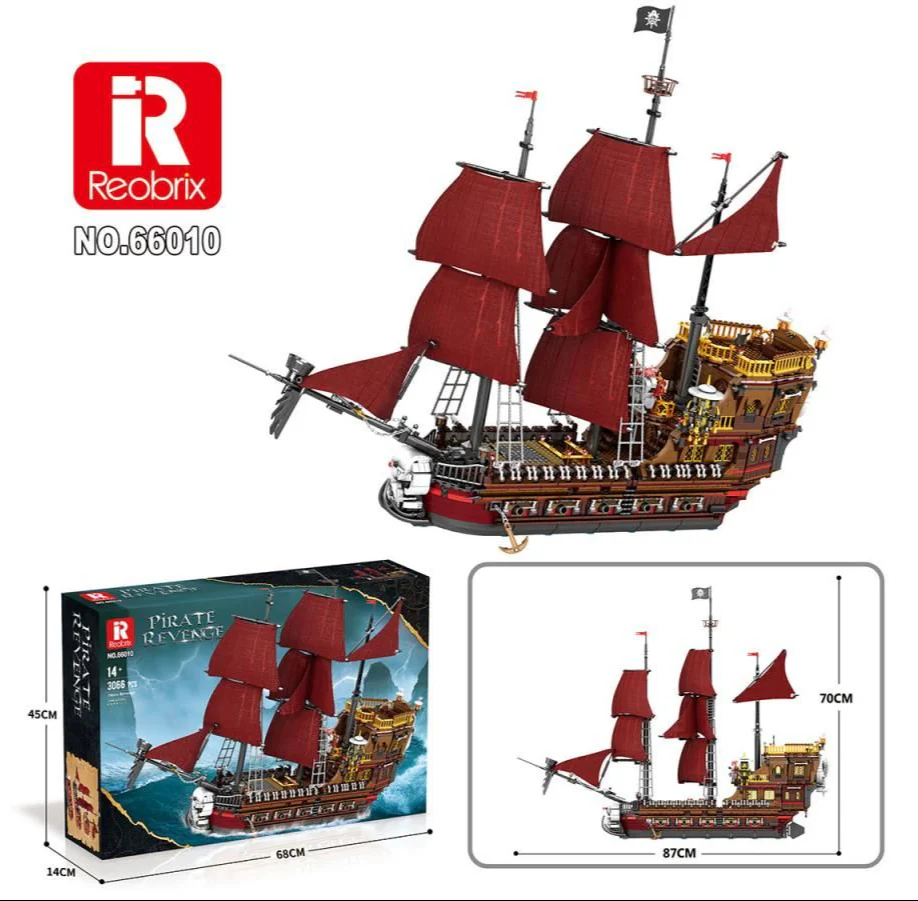 The Pirates 3066pc Construction Set - Image 6