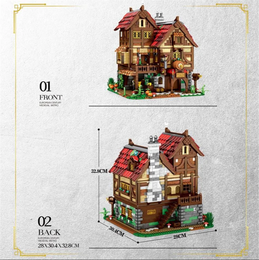 Medieval Bistro 2831pc Construction Set - Image 5