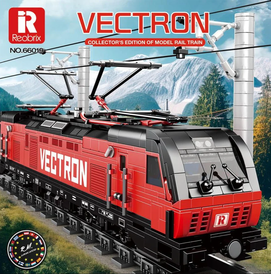 European Electric Locomotive 1889pc Construction Set - Image 7