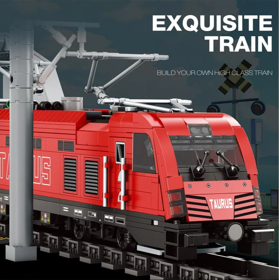 European Electric Locomotive 1939pc Construction Set - Image 2