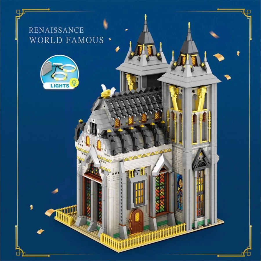 Medieval Church 3468pc Construction Set - Image 2