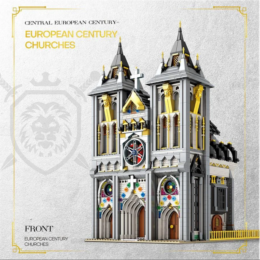 Medieval Church 3468pc Construction Set - Image 3