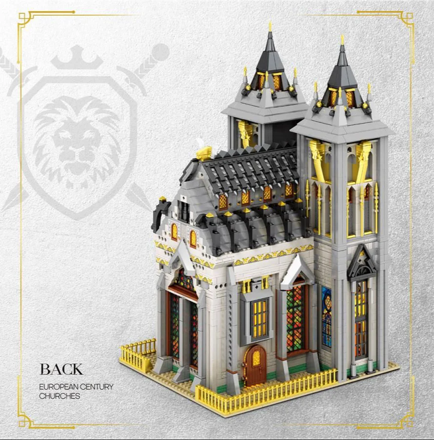 Medieval Church 3468pc Construction Set - Image 4