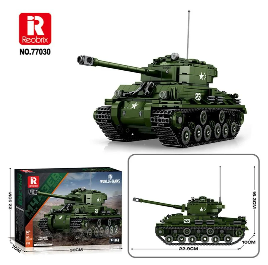 World of Tanks Sherman 836pc Construction Set - Image 6