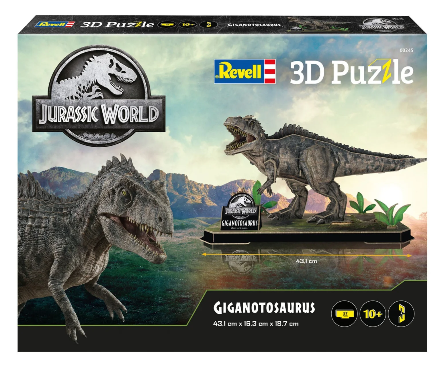 00245 Jurassic World - Giganotosaurus Model Kit - Image 3