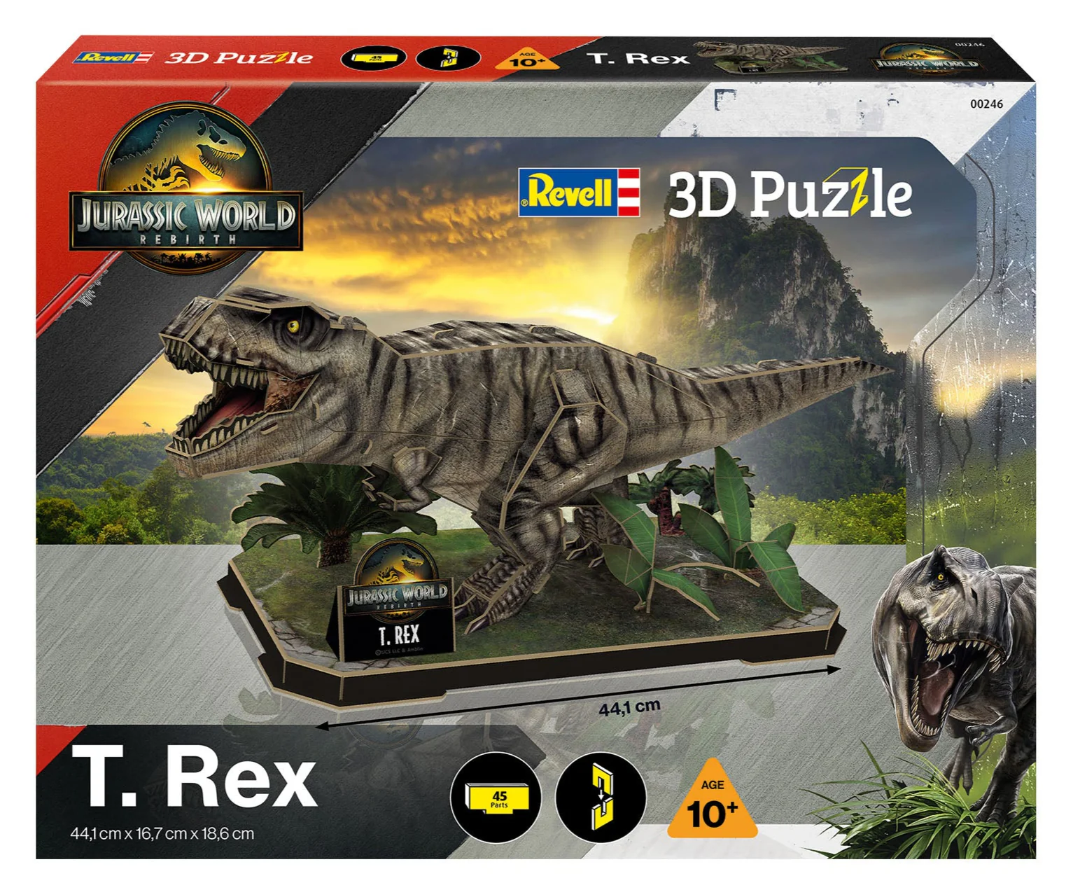 00246 Jurassic World Rebirth - New Dinosaur A Model Kit - Image 2