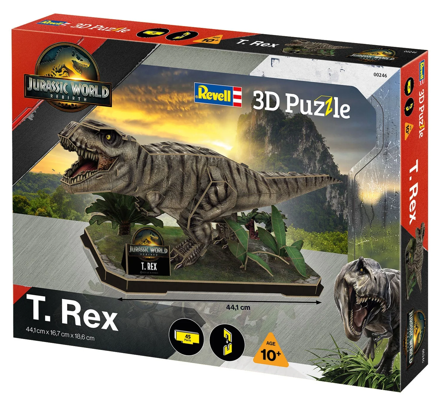 00246 Jurassic World Rebirth - New Dinosaur A Model Kit - Image 3