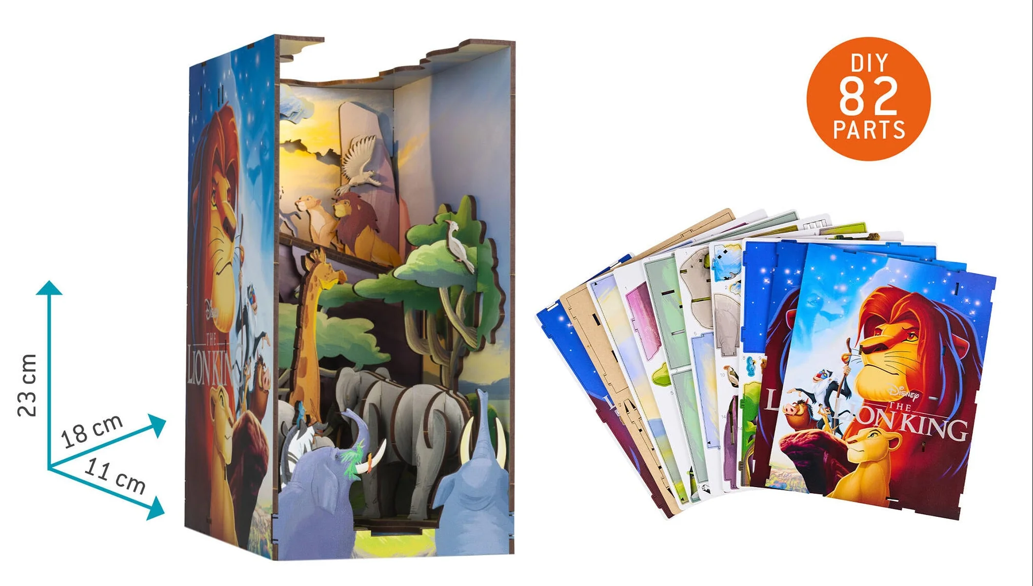 The Lion King Tiny Adventures Model Kit - Image 4