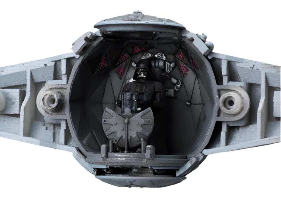 01214 Bandai Star Wars Darth Vader's TIE Fighter Model Kit - Image 17