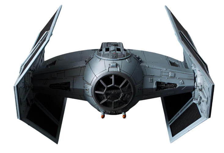 01214 Bandai Star Wars Darth Vader's TIE Fighter Model Kit - Image 7