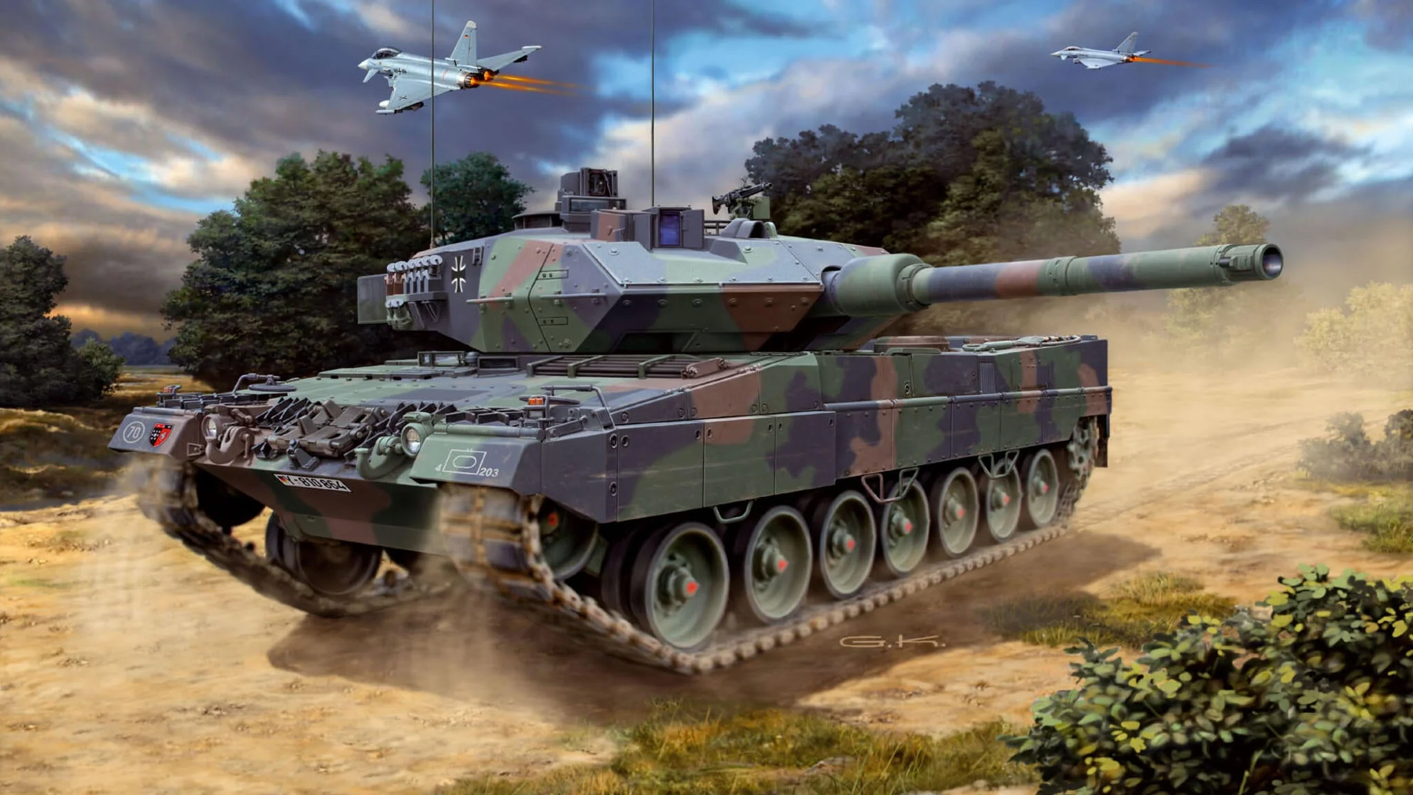 Leopard 2 A6/A6M Model Kit - Image 6