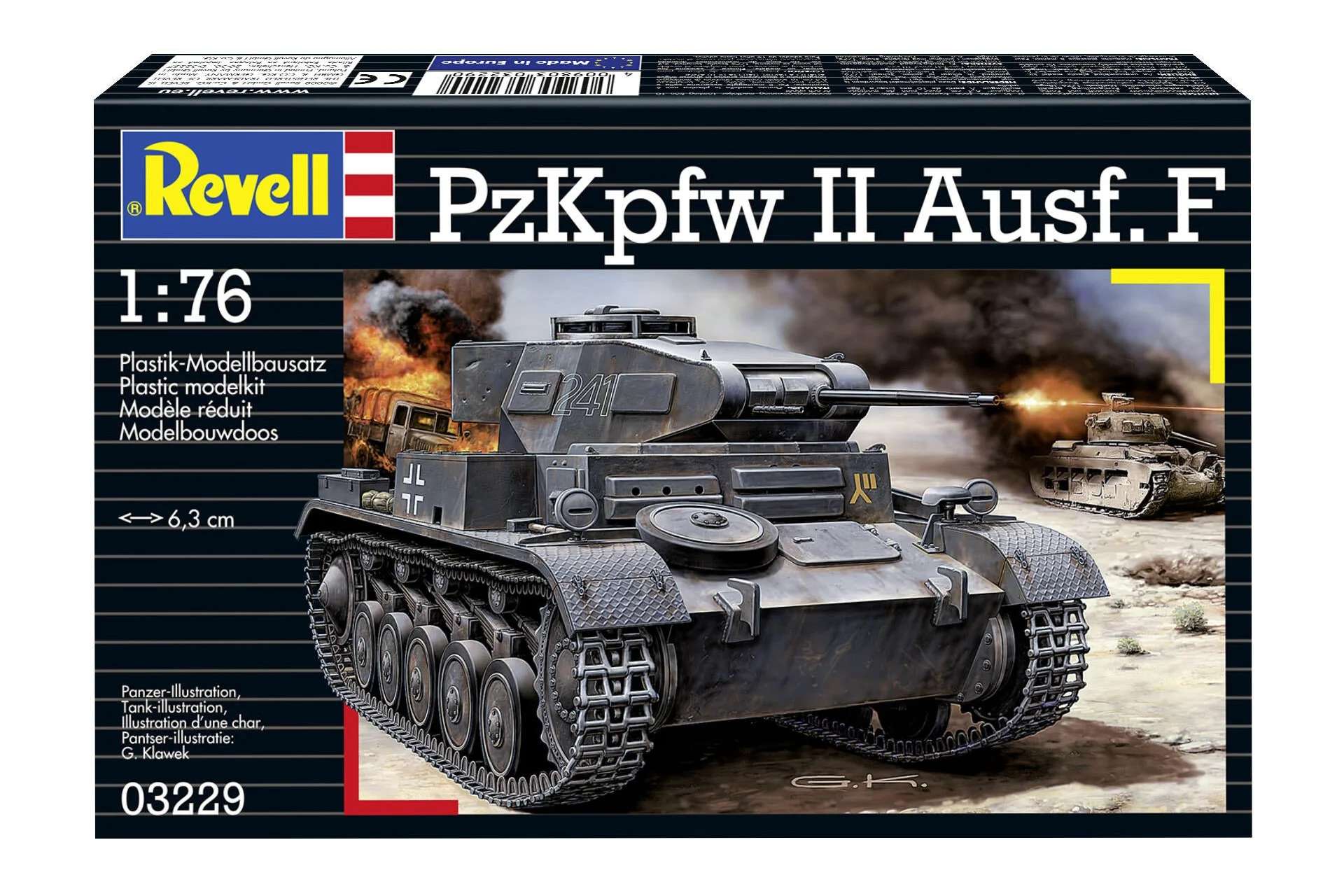 PzKpfw II Ausf. F Model Kit - Image 5