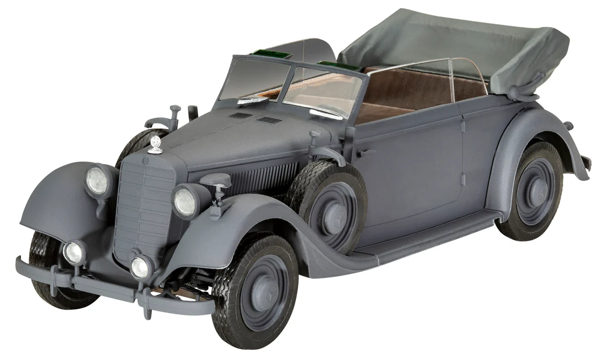 03354 Typ 320 (W142) Cabriolet Model Kit - Image 2