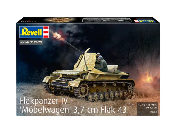 03363 Flakpanzer IV - "Möbelwagen" 3.7 cm Flak 43 Model Kit - Image 2