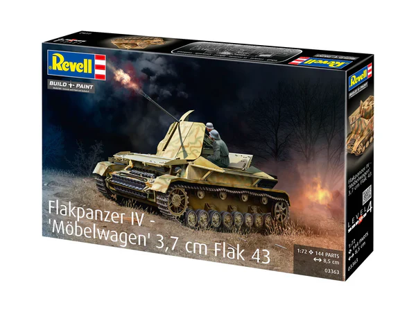 03363 Flakpanzer IV - "Möbelwagen" 3.7 cm Flak 43 Model Kit - Image 3