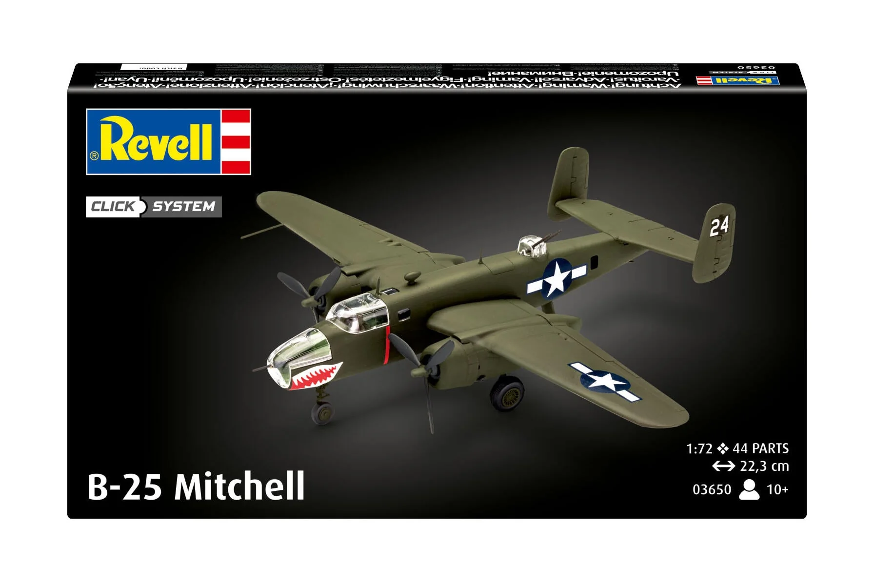 B-25 Mitchell (Click System) Model Kit - Image 8