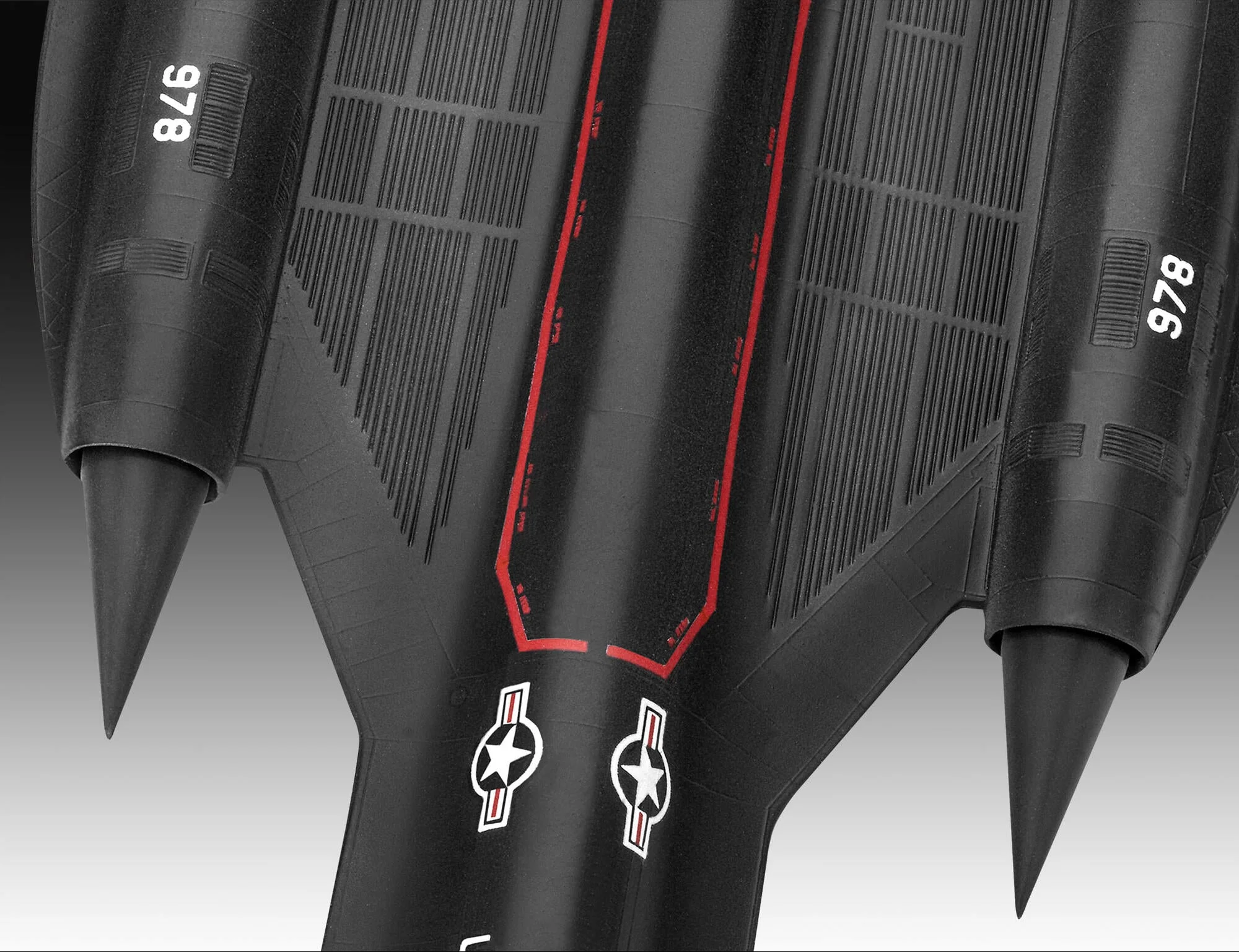Lockheed SR-71 Blackbird (Click System) Model Kit - Image 3