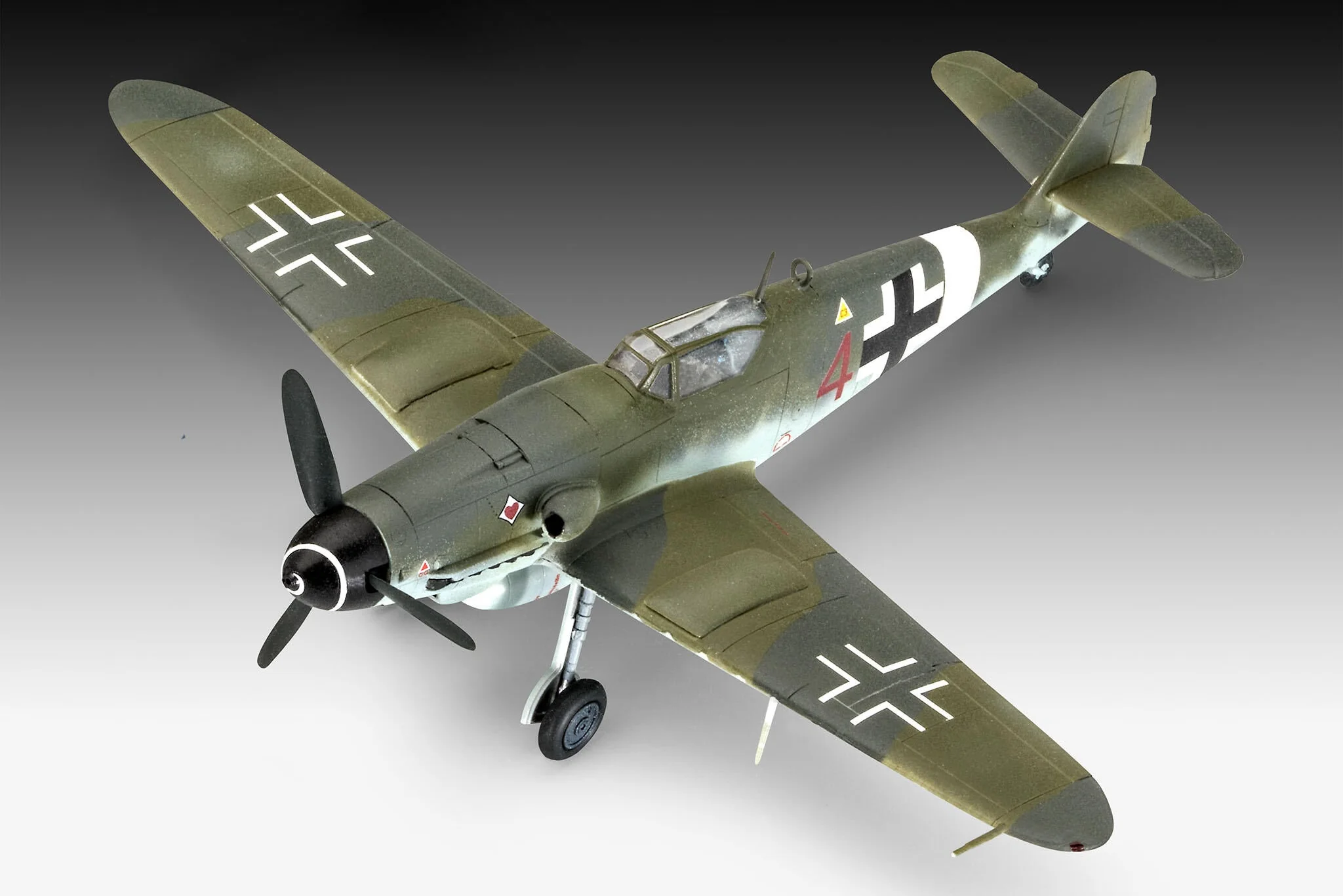 Combat Set Messerschmitt Bf109G-10 & Spitfire Mk.V Model Kit - Image 4