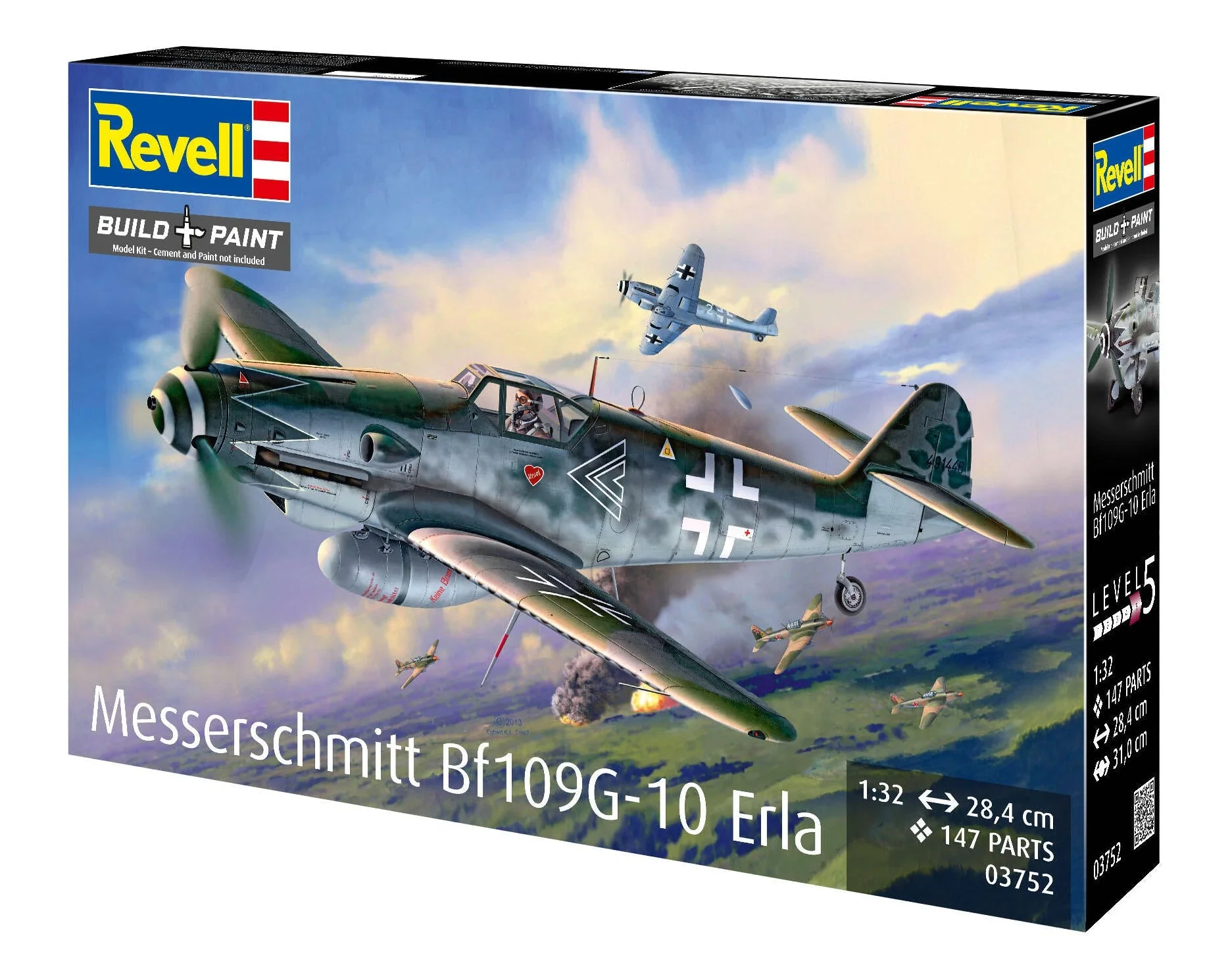 Messerschmitt Bf109G-10 Erla Model Kit - Image 8