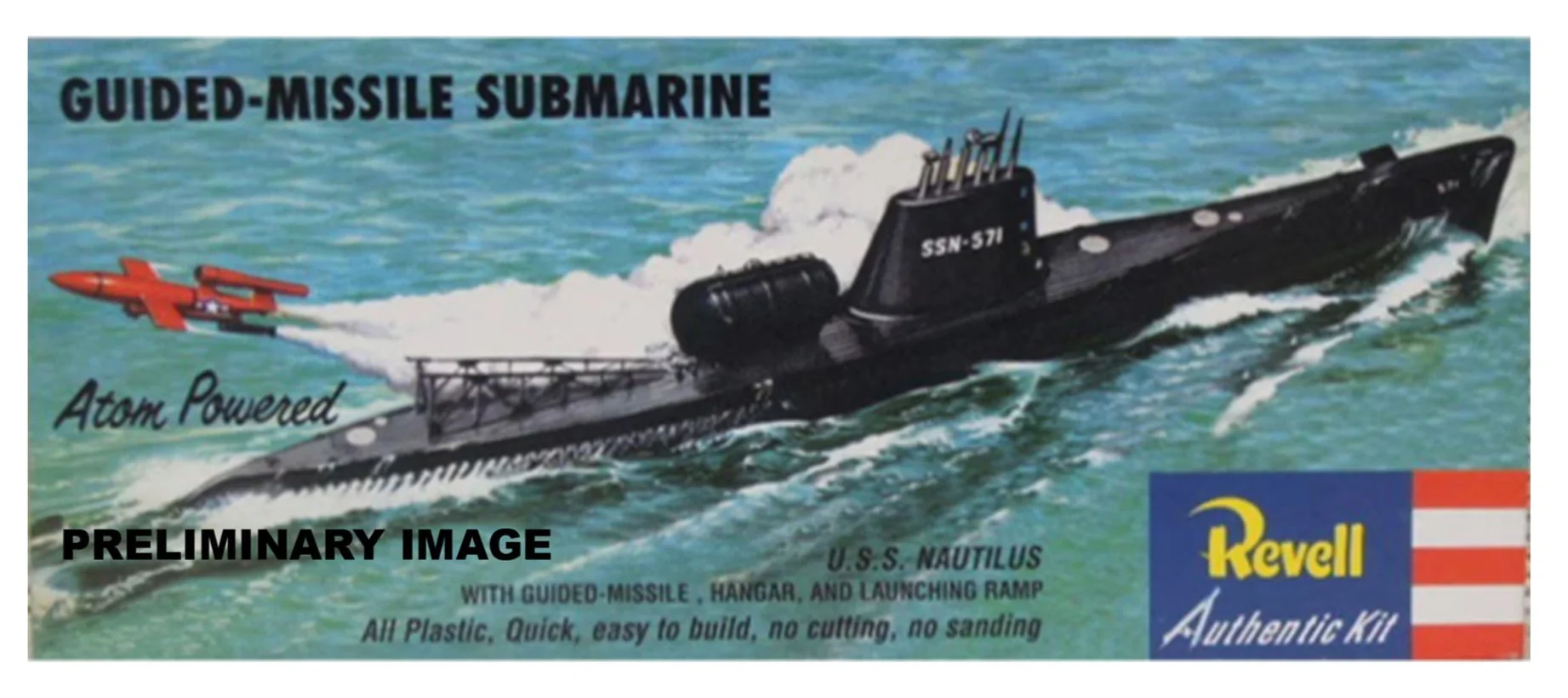 05184 U.S.S. Nautilus Model Kit - Image 6