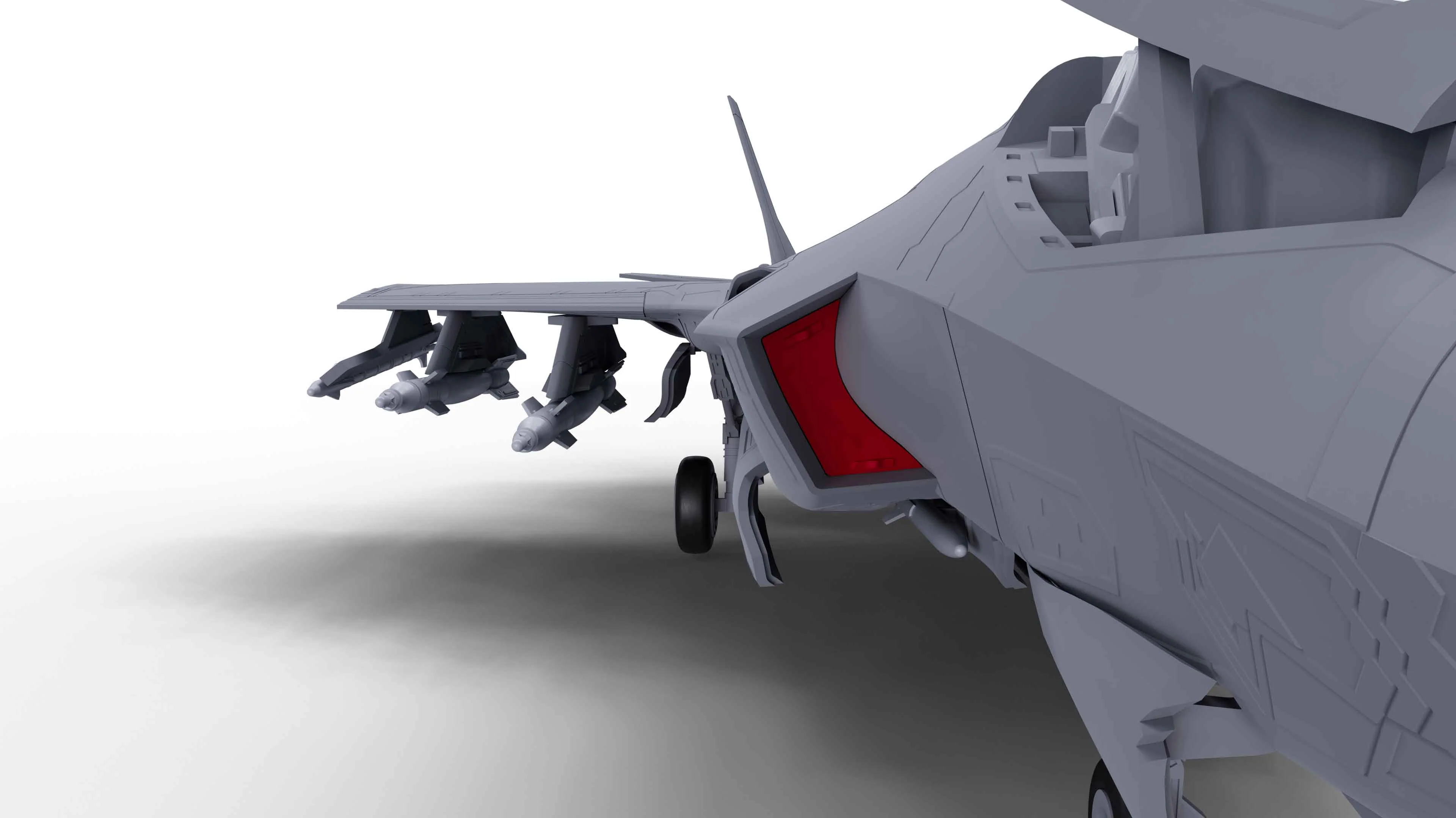 03799 Lockheed Martin® F-35®A Lightning II® Model Kit - Image 6