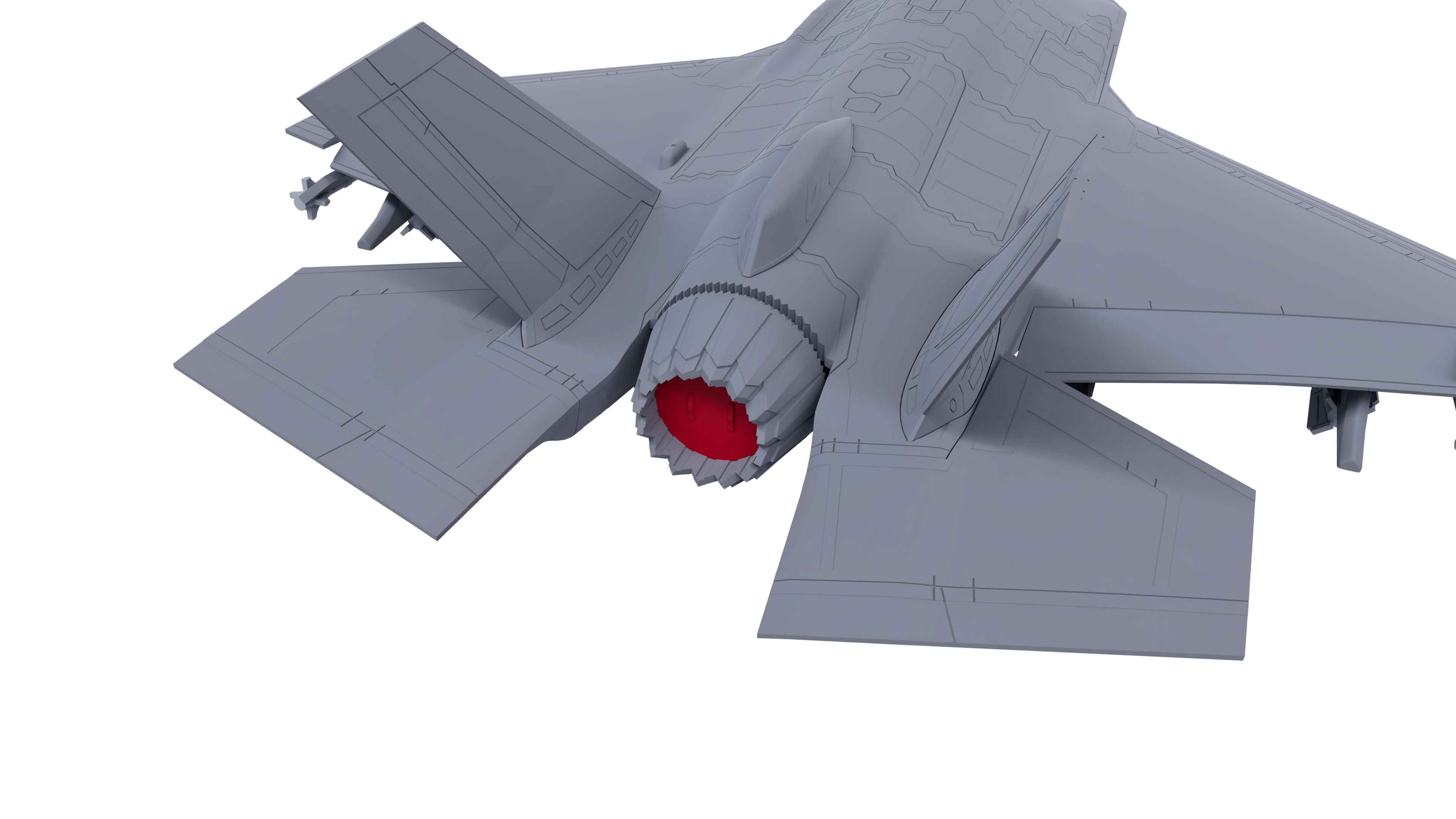 03799 Lockheed Martin® F-35®A Lightning II® Model Kit - Image 8