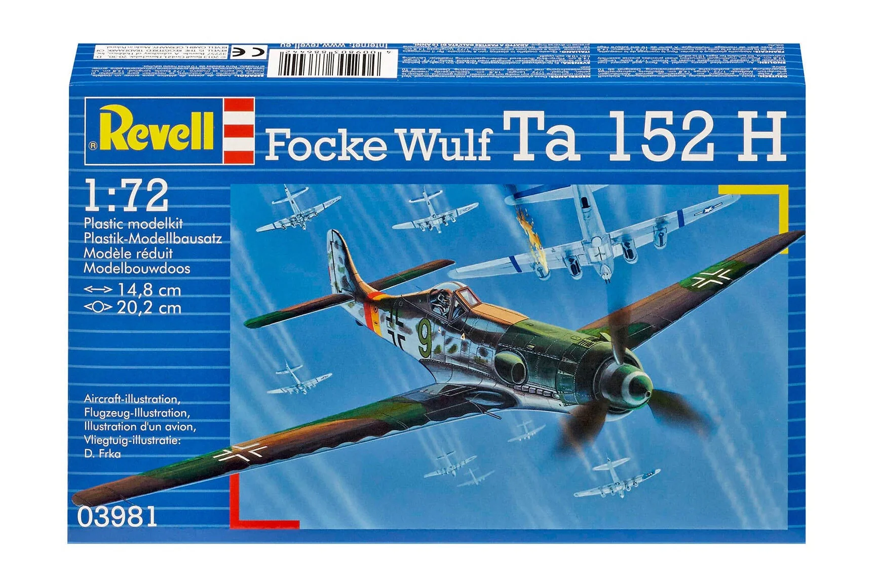 Focke Wulf Ta 152 H Model Kit - Image 5
