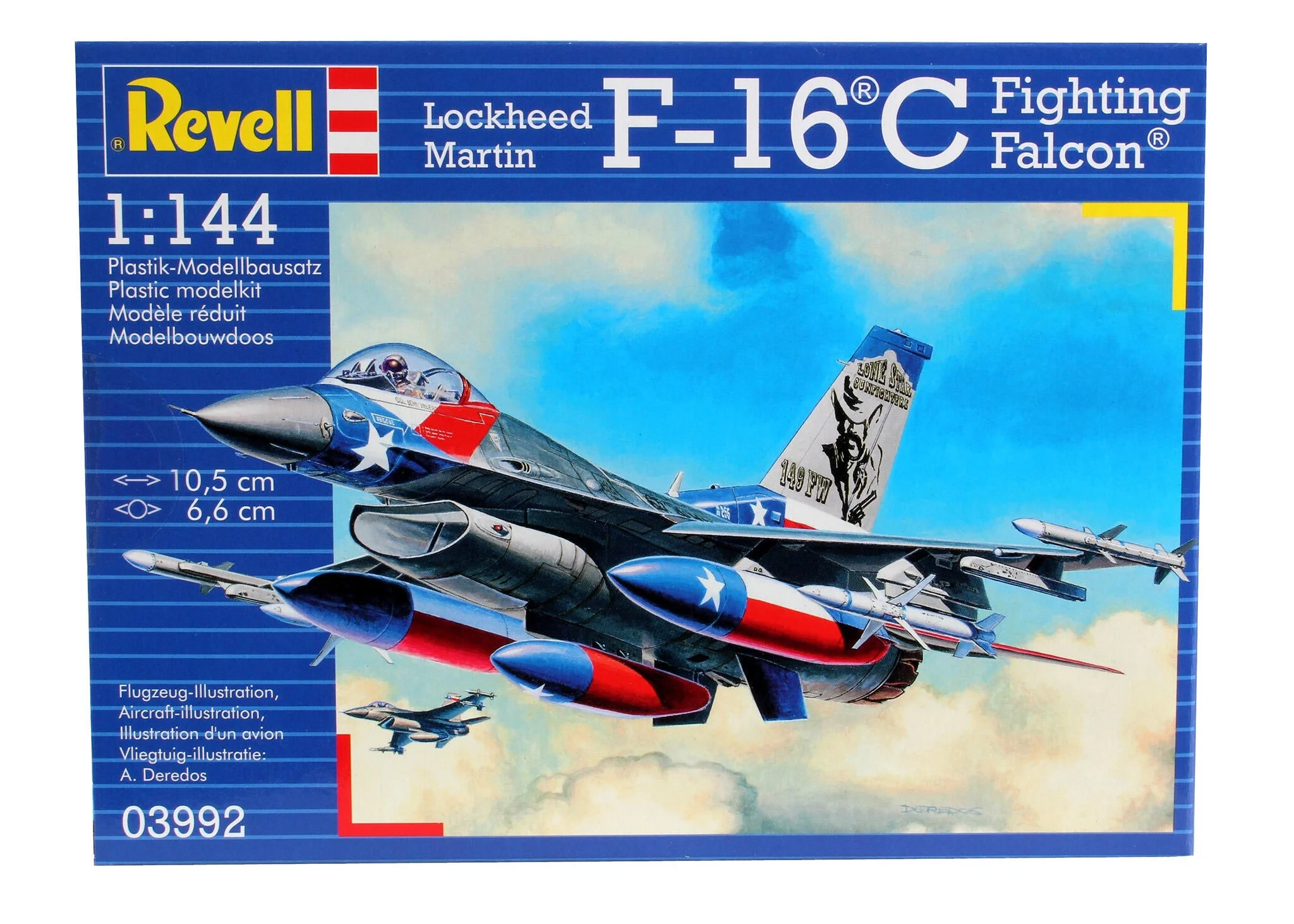 Lockheed Martin F-16C Fighting Falcon Model Kit - Image 4