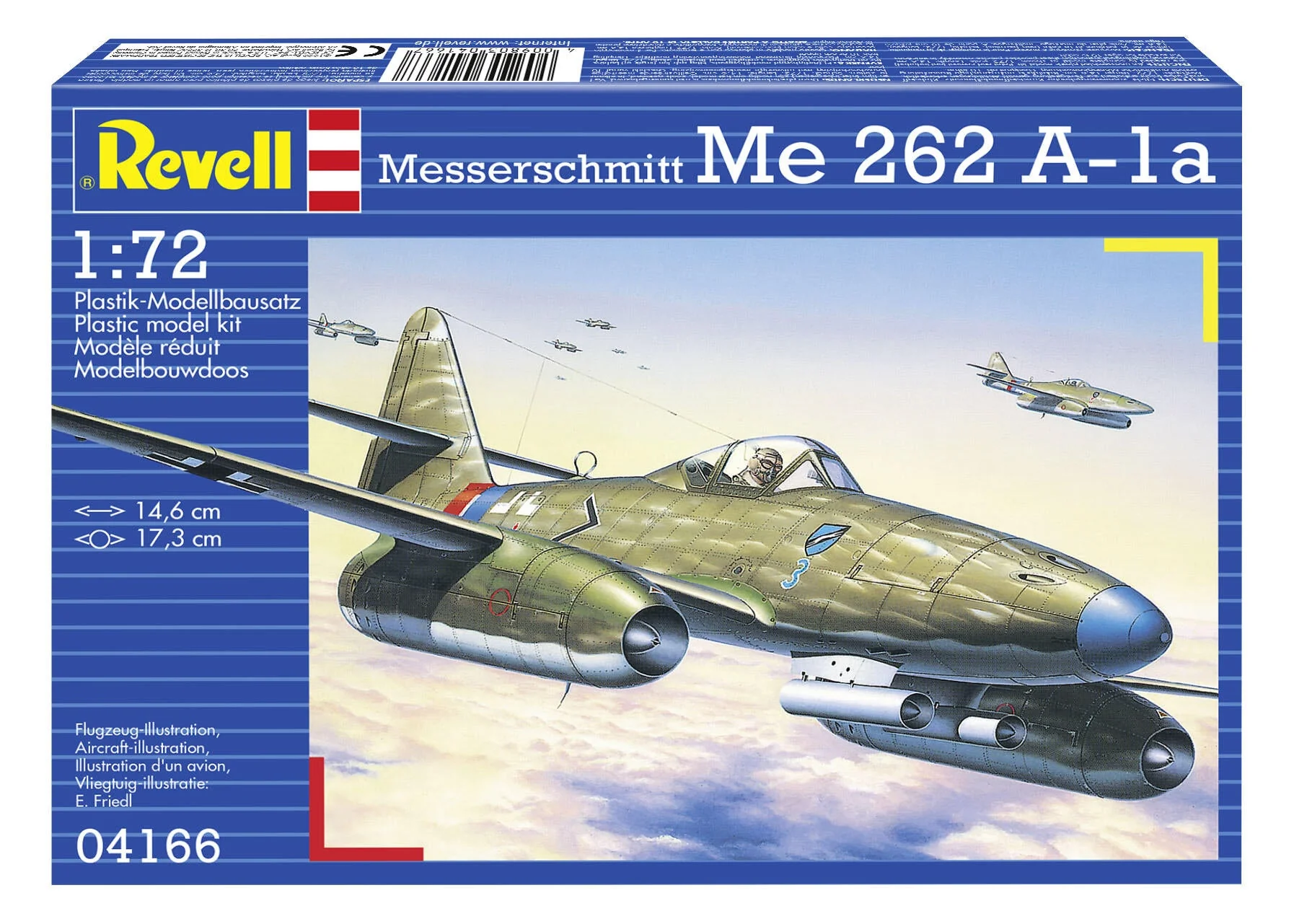 Messerschmitt Me 262 A1a Model Kit - Image 3