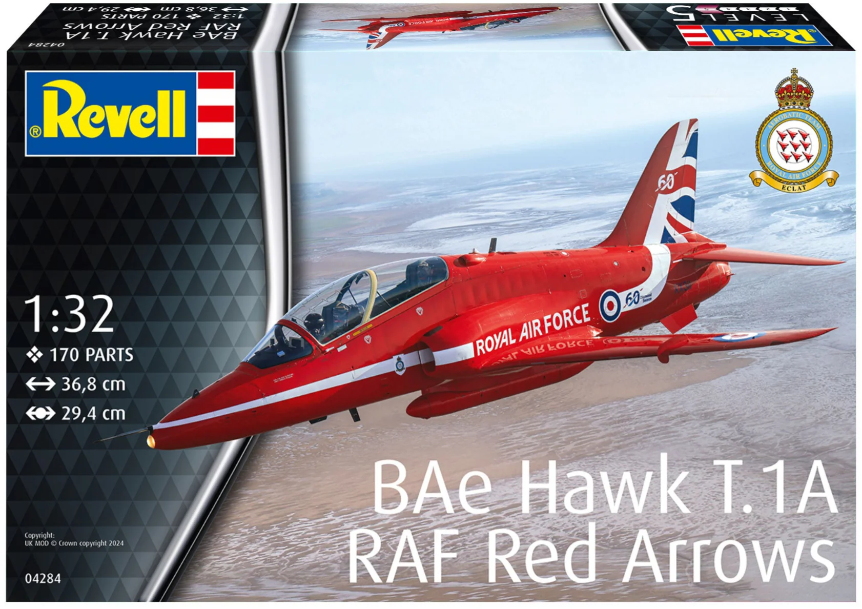 04284 BAE Systems Hawk T.1A "Red Arrows" Model Kit - Image 7