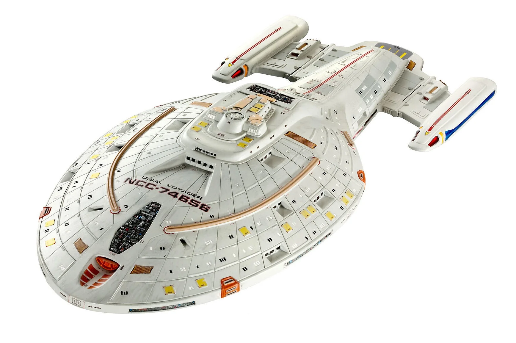 U.S.S. Voyager NCC-74656 (Star Trek: Voyager) Model Kit - Image 2