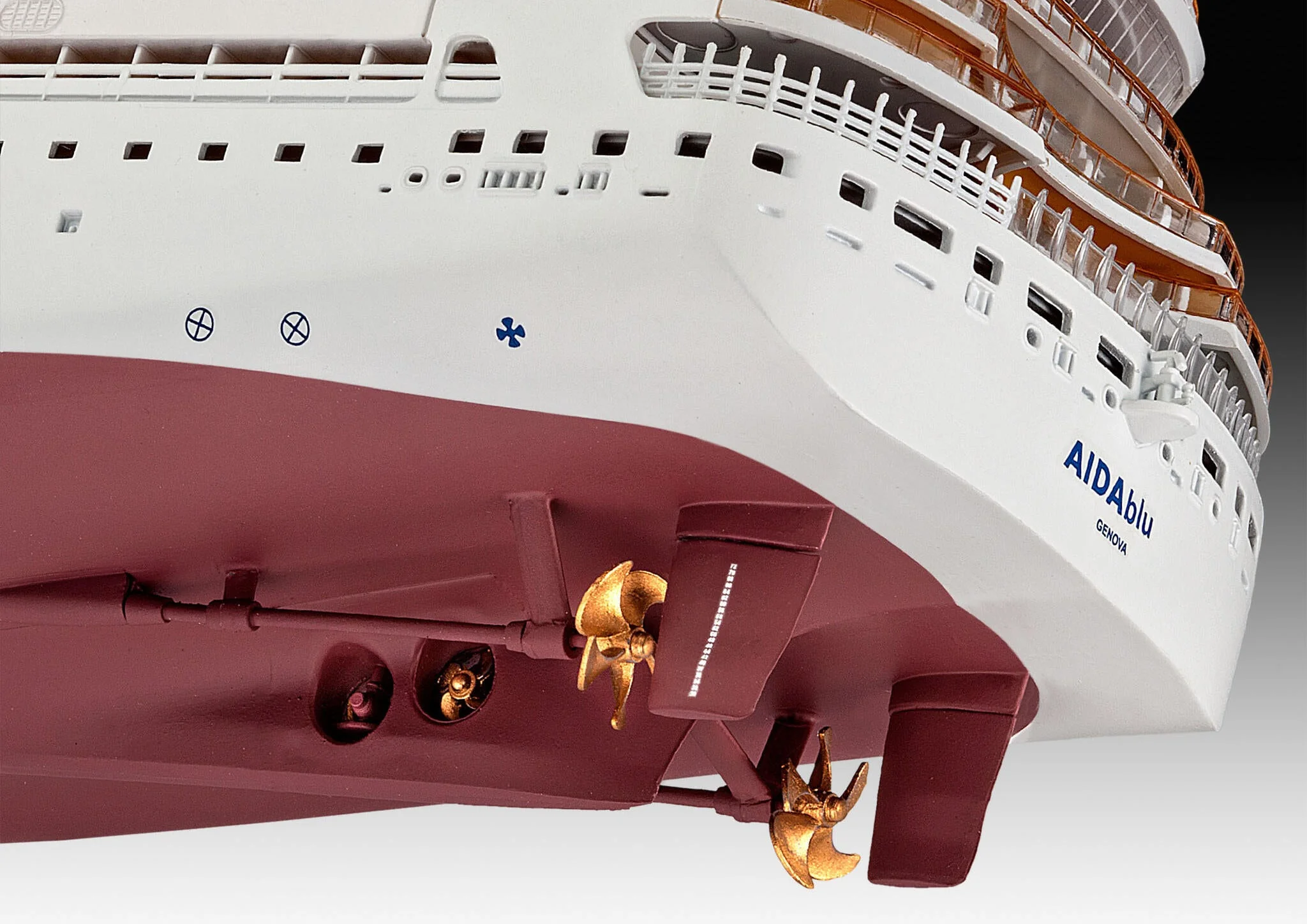 Cruise Ship AIDA (AIDAblu, sol, mar or stella) Model Kit - Image 3