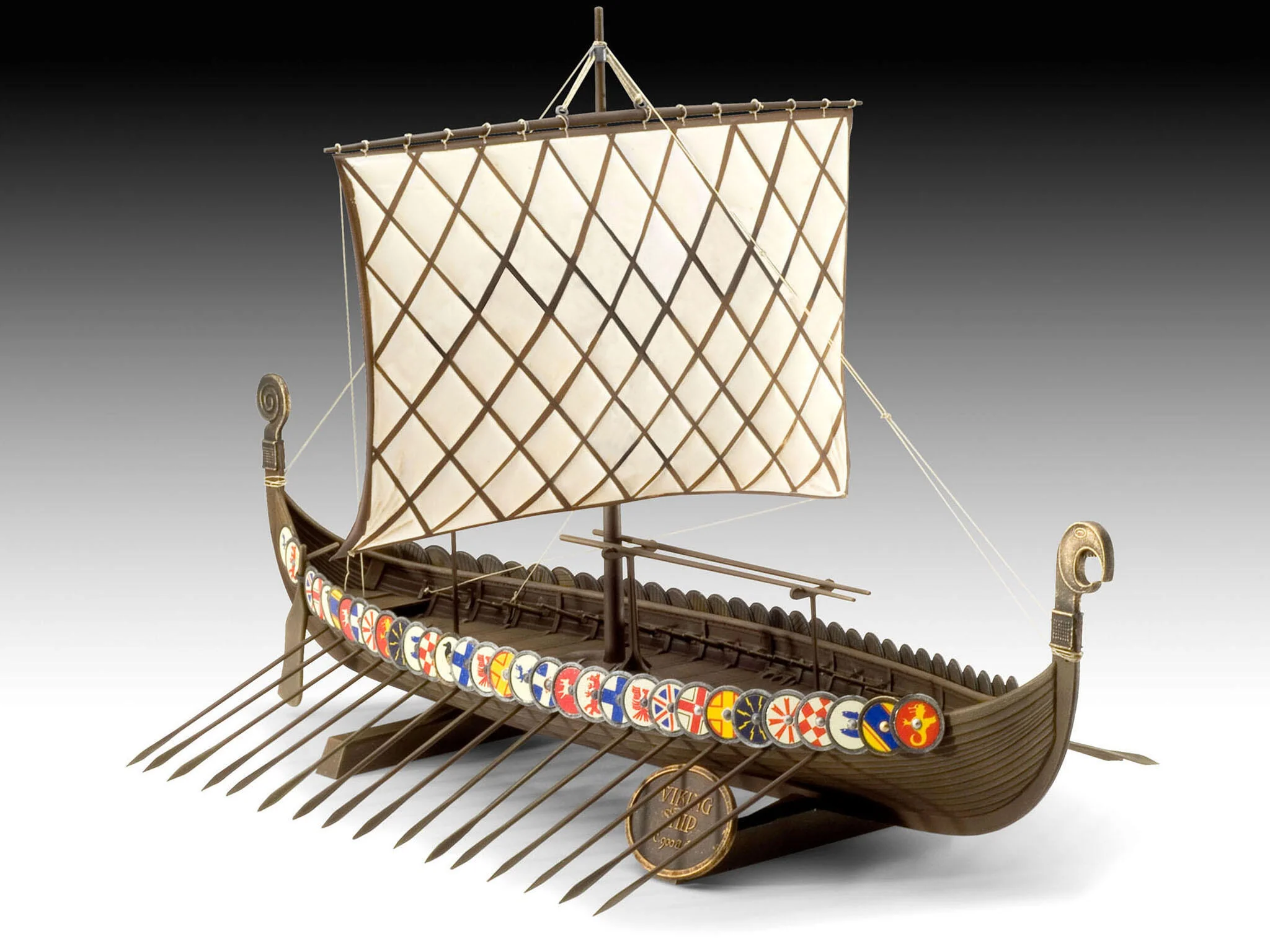 Viking Ship Model Kit - Image 2