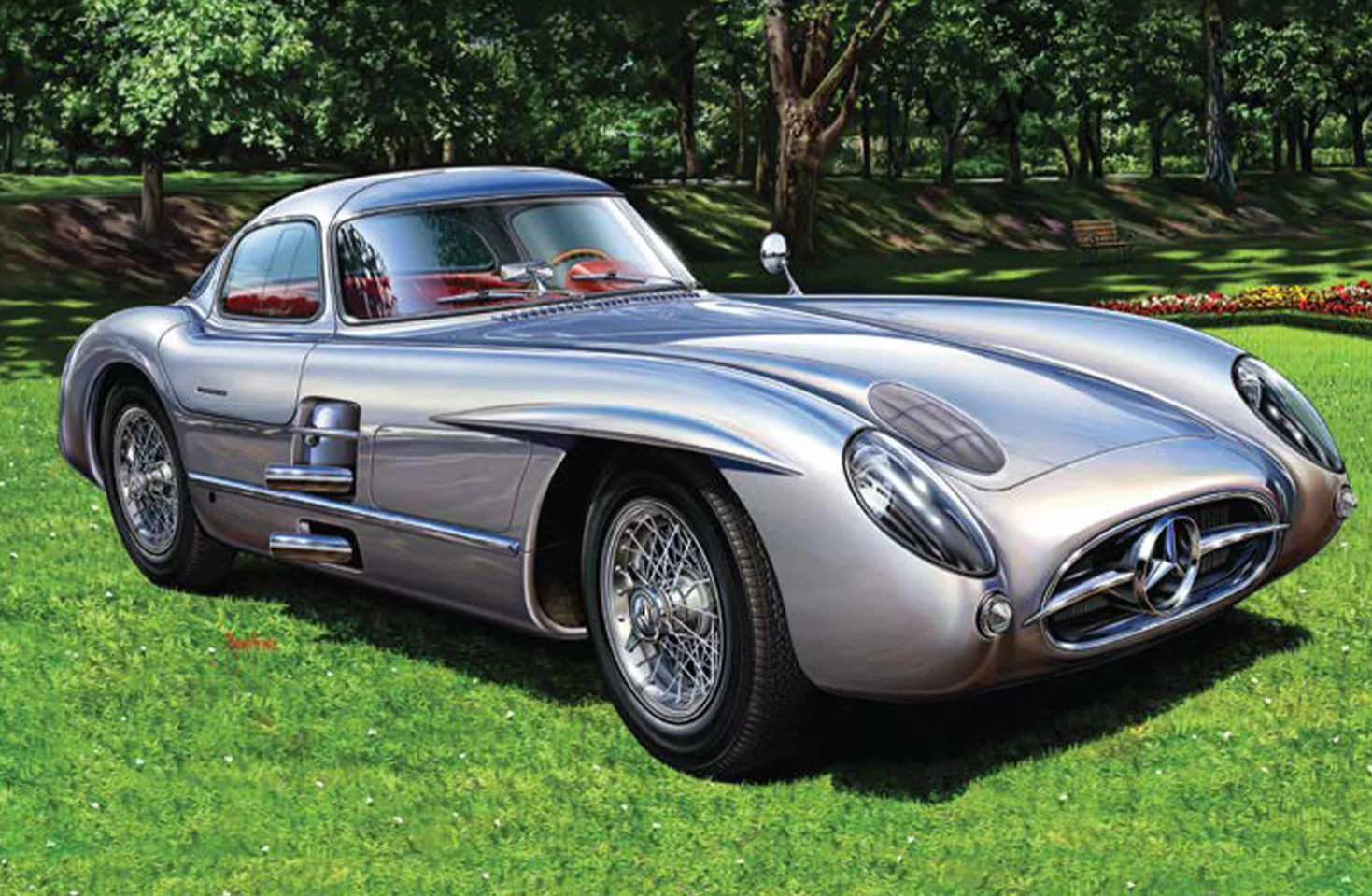Gift Set Mercedes-Benz 300 SLR 70th Anniversary Model Kit - Image 10