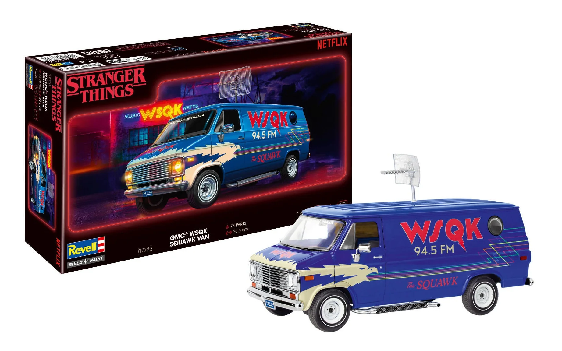 07732 Car "Stranger Things" Model Kit